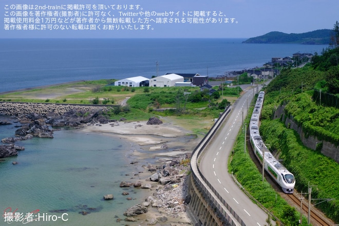 【JR東】E657系K11編成秋田地区から勝田返却回送を不明で撮影した写真
