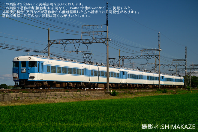 【近鉄】さくら幼稚園 高野山サマースクールに伴う団体臨時列車(202607)を伊勢中川〜桃園間で撮影した写真