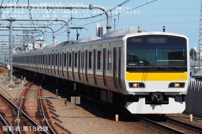 を東小金井駅で撮影した写真