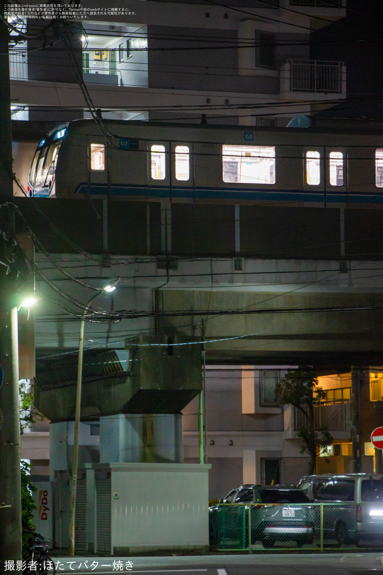 【メトロ】東京メトロ東西線05N系初のB修繕施工編成である05-126Fが夜間試運転を実施の拡大写真