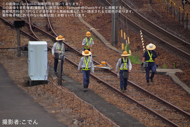 を稲沢駅で撮影した写真