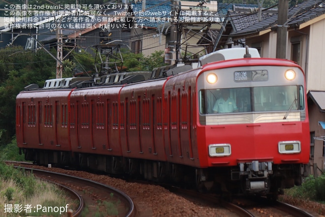 【名鉄】6500系6517Fが舞木検査場へ入場回送を不明で撮影した写真
