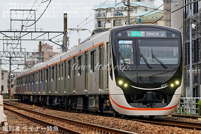 【東急】6020系6050番台6161Fが営業運転を開始を不明で撮影した写真