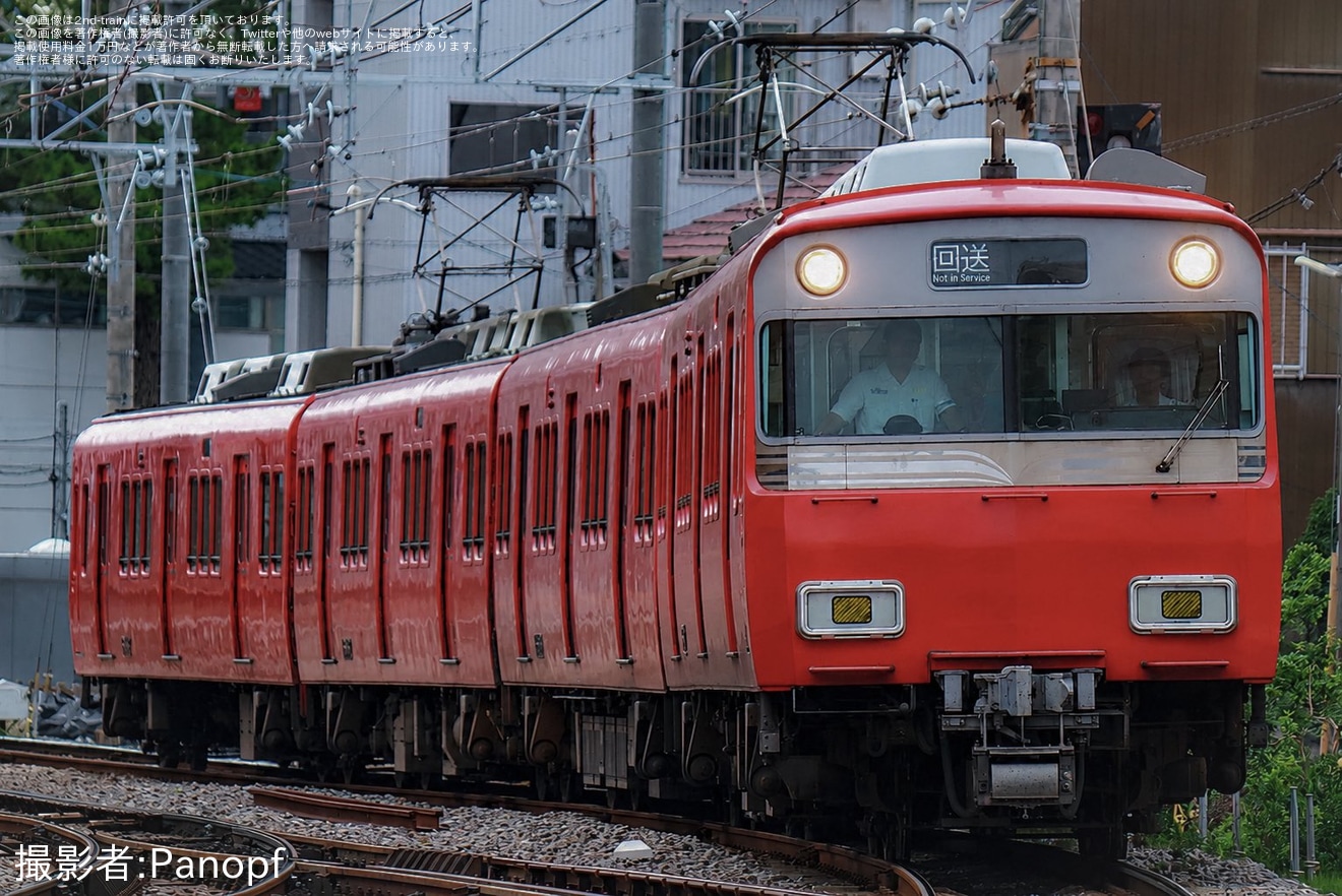 【名鉄】6500系6517Fが舞木検査場へ入場回送の拡大写真