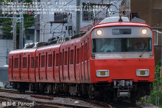 【名鉄】6500系6517Fが舞木検査場へ入場回送を不明で撮影した写真
