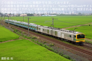 【JR東】E131系N9編成+N10編成 配給輸送