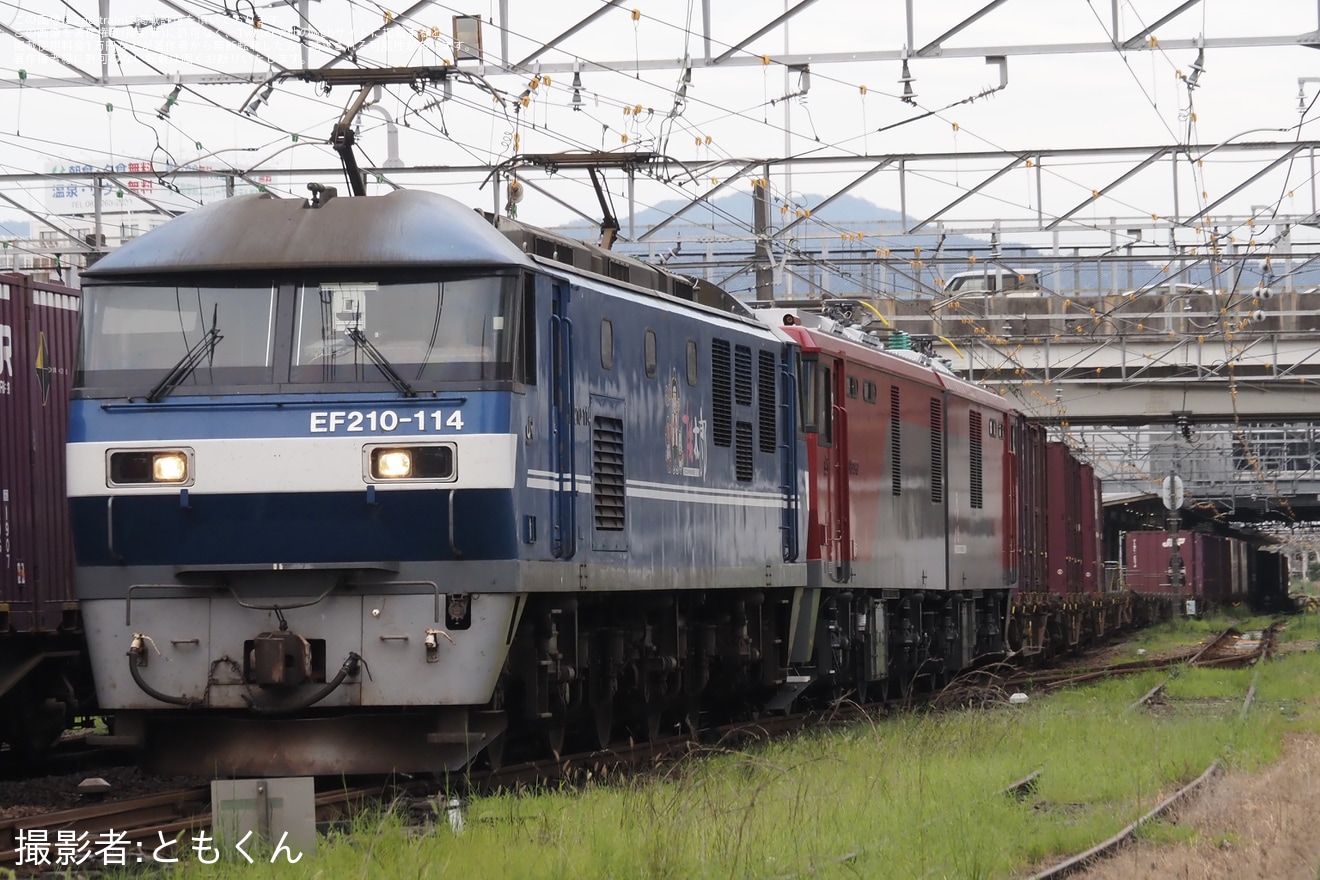 【JR貨】EH500-69が3092レ・2073レで門司機関区へ回送の拡大写真