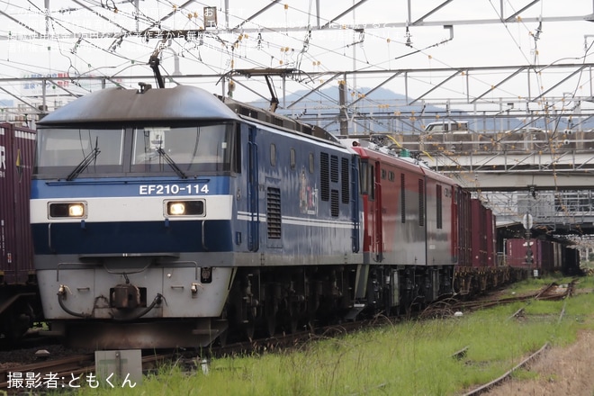 【JR貨】EH500-69が3092レ・2073レで門司機関区へ回送（1枚目）