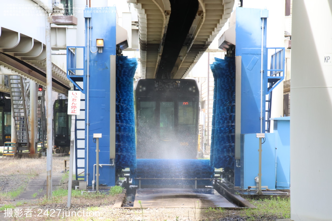【山万】「千葉都市モノレール X 新交通システム「山万ユーカリが丘線」2社コラボツアー!貸切列車乗車と車両基地見学」ツアーが催行の拡大写真