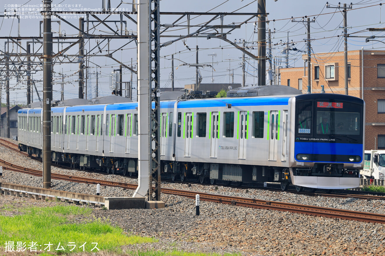 【東武】60000系61610F 南栗橋工場出場試運転の拡大写真