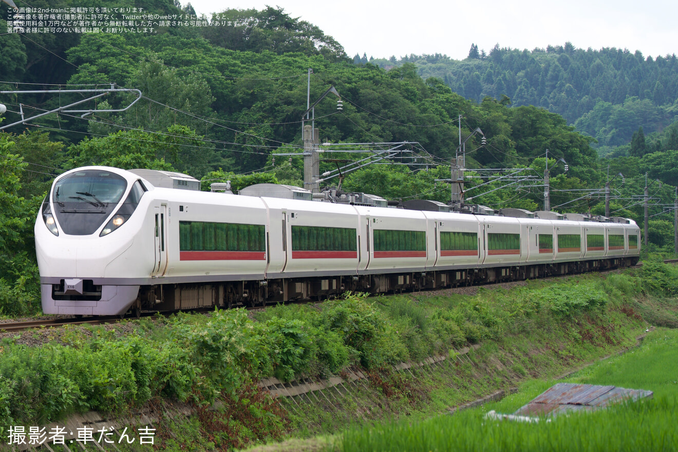 【JR東】E657系K16編成を使用した乗務員訓練を実施の拡大写真