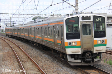 【JR東】211系クンA60編成 大宮総合車両ベース入場