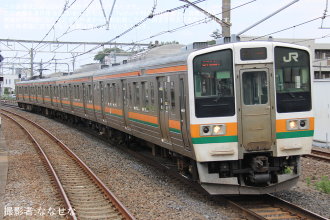 【JR東】211系クンA60編成 大宮総合車両ベース入場（1枚目）