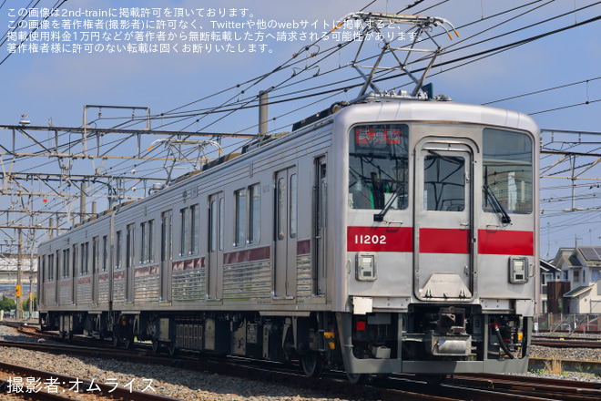【東武】10000系11202F 南栗橋工場出場試運転(202607) - 栗橋～南栗橋間にて撮影
