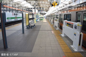 【JR東】中央快速線 東小金井駅1番線にホームドアが設置