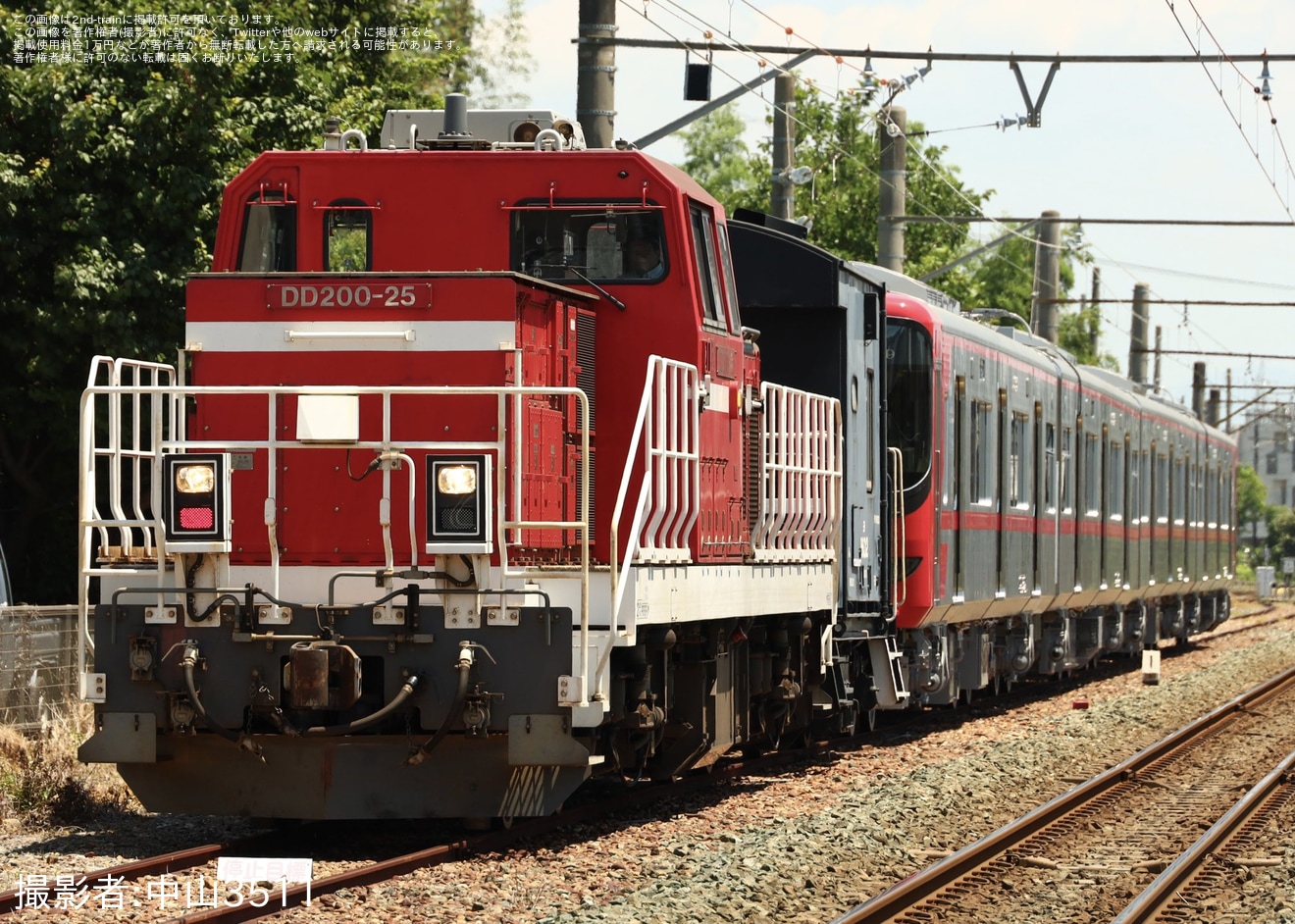 【名鉄】9500系9529F甲種輸送の拡大写真