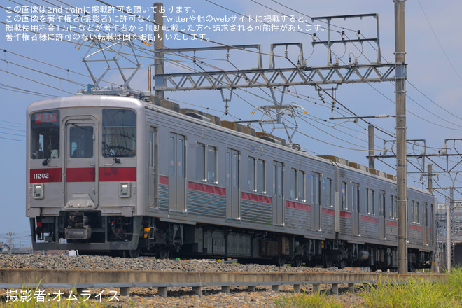 【東武】10000系11202F 南栗橋工場出場試運転(202607) - 栗橋～南栗橋間にて撮影