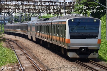 【JR東】E233系トタT21編成 東京総合車両ベース入場