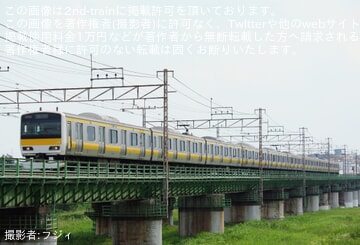 【JR東】E231系ミツA529編成 大宮総合車両ベース入場回送