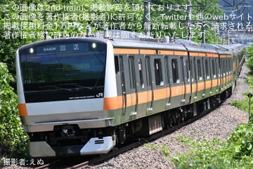 【JR東】E233系T18編成長野総合車両ベース出場回送
