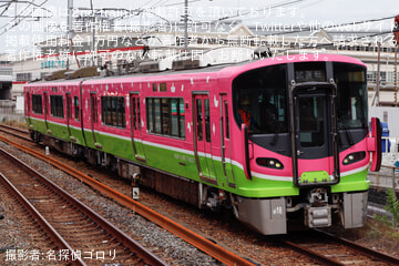 【ハピライン】521系HF16編成が吹田総合車両所本所で構内試運転