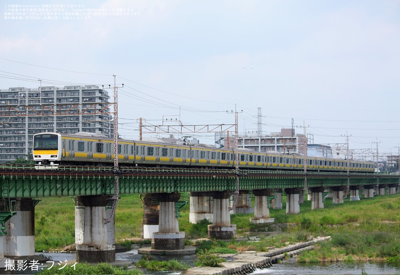 【JR東】E231系ミツA529編成 大宮総合車両ベース入場回送の拡大写真