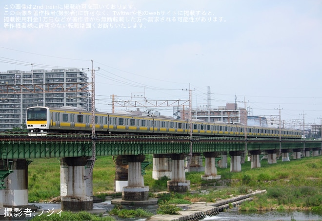 【JR東】E231系ミツA529編成 大宮総合車両ベース入場回送 - 立川〜日野間にて撮影