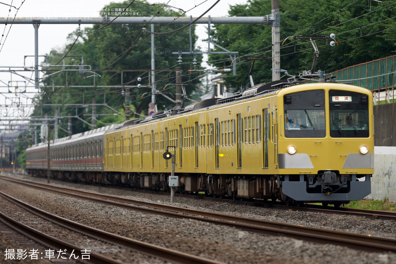 【東急】9000系9002F+9014F 西武鉄道譲渡甲種輸送の拡大写真