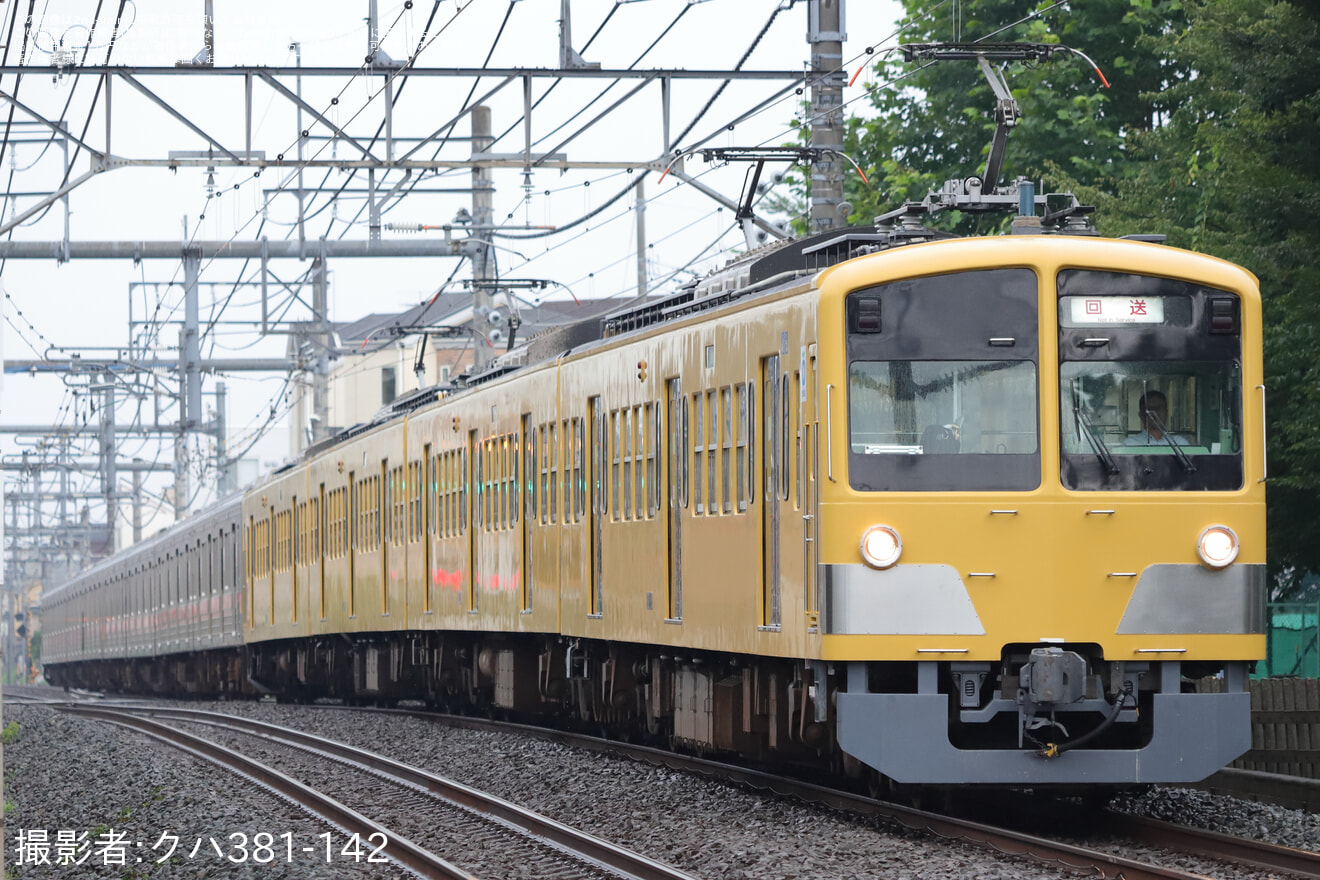 【東急】9000系9002F+9014F 西武鉄道譲渡甲種輸送の拡大写真