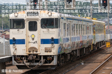 【JR九】キハ47-8126が車輪交換後の試運転を実施