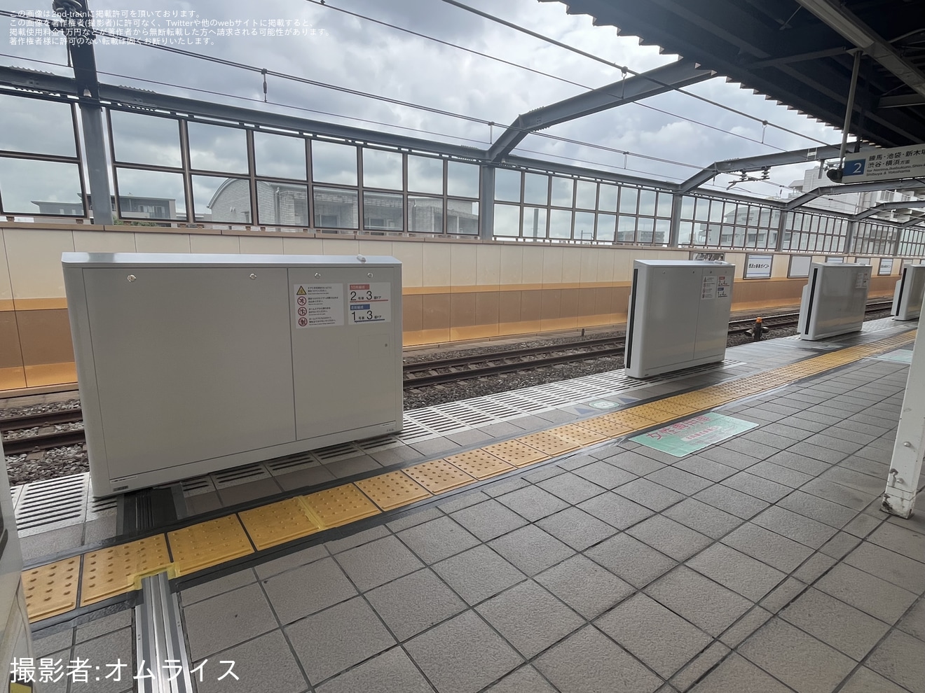 【西武】中村橋駅2番ホームに ホームドア設置の拡大写真