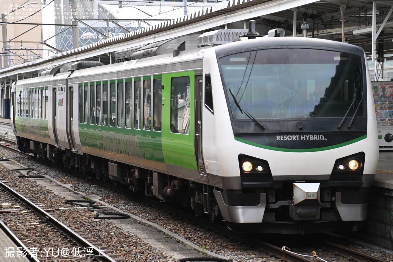 【JR東】臨時快速「辰野駅開業120周年号」を運行の拡大写真