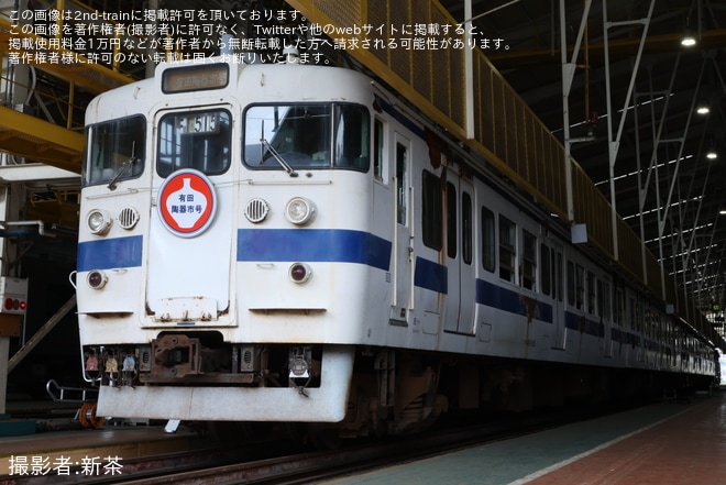 【JR九】小倉総合車両センターで最後の「415系鋼製車」見学会開催を小倉総合車両センターで撮影した写真