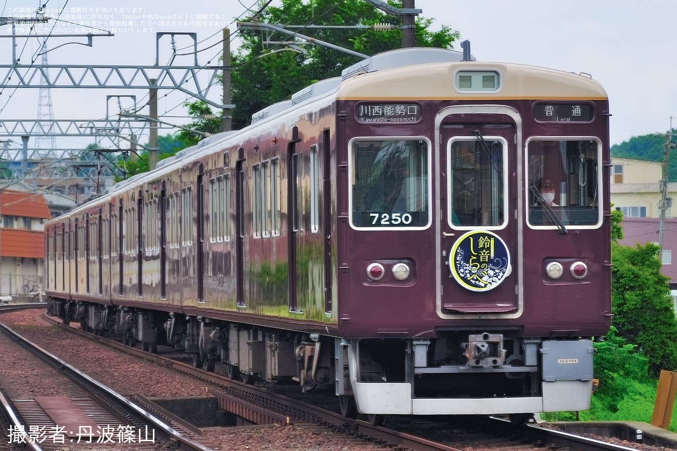 【能勢電】「のせでん 風鈴電車 2026」運行開始の拡大写真