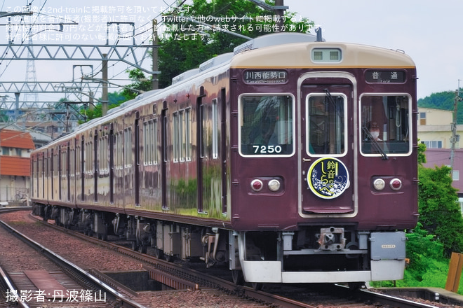 【能勢電】「のせでん 風鈴電車 2026」運行開始 - 滝山～絹延橋間にて撮影