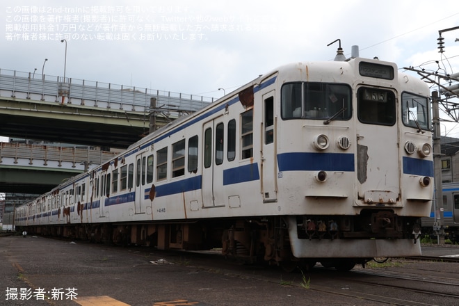 【JR九】小倉総合車両センターで最後の「415系鋼製車」見学会開催を小倉総合車両センターで撮影した写真