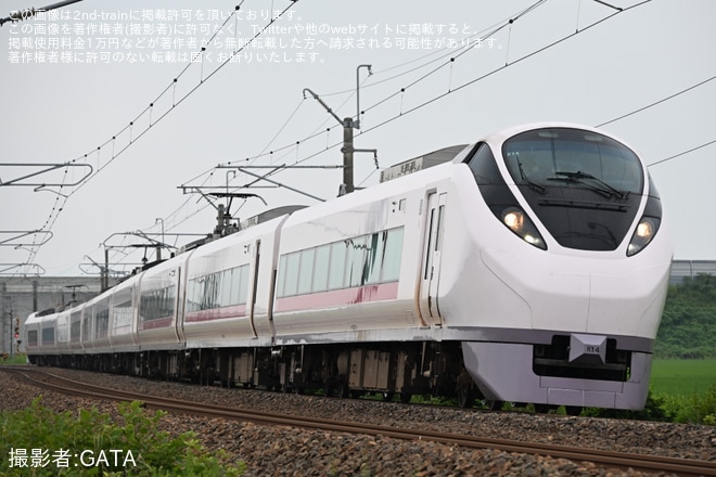 【JR東】E657系K14編成が羽越本線で試運転（1枚目）