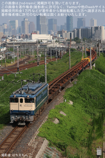 【JR西】EF65-1132牽引 里庄工臨