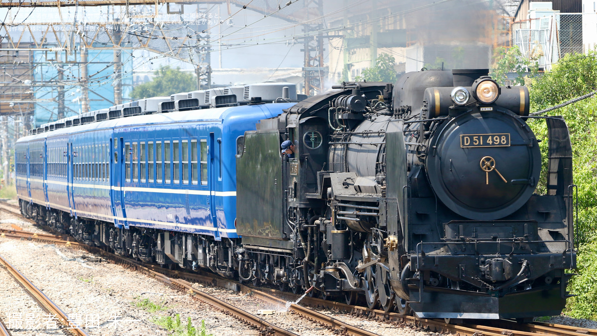 JR東】D51-498が12系客車を牽引して上越線で試運転 |2nd-train鉄道ニュース