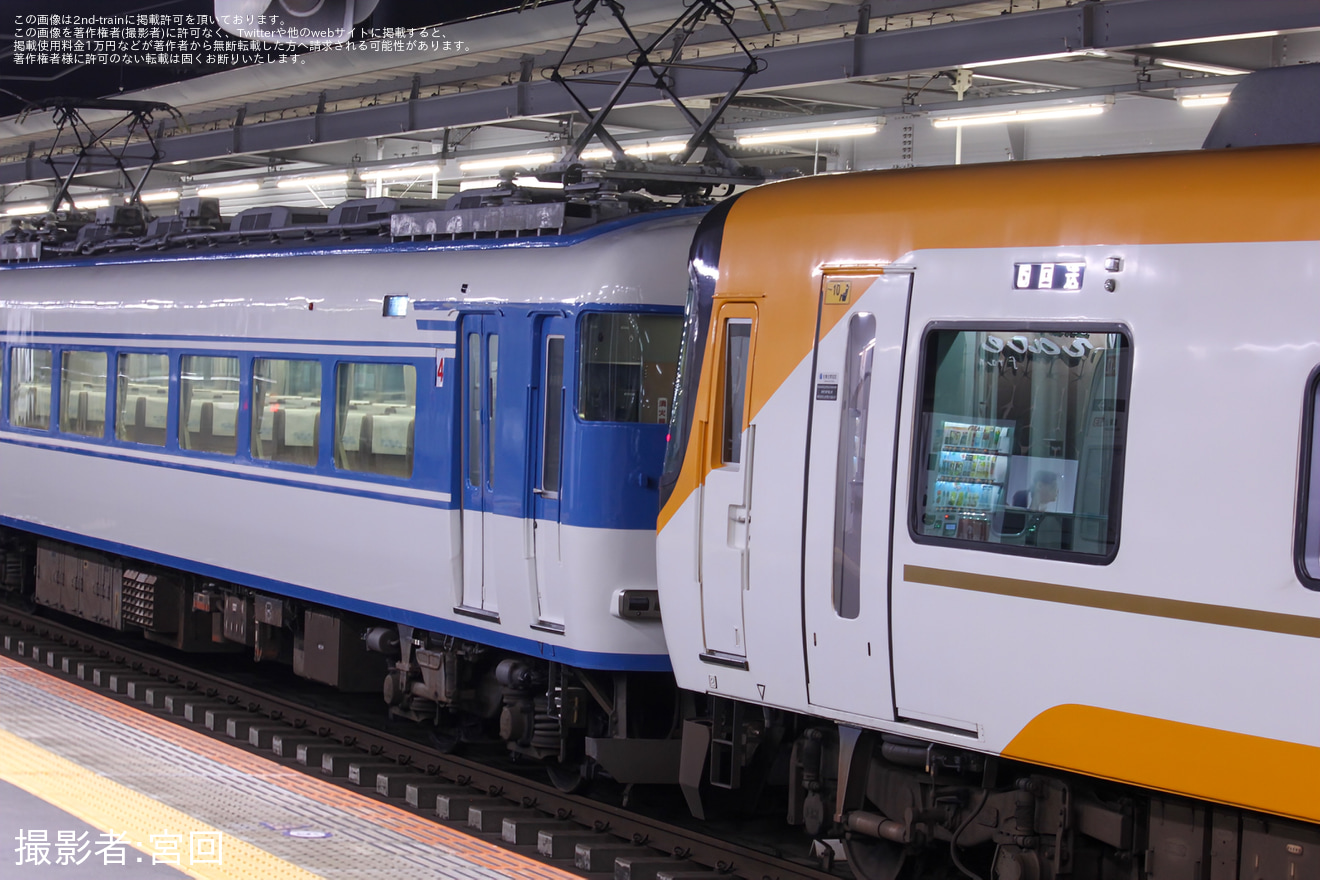 【近鉄】22000系AS・15200系PN08・PN09 交番検査完了に伴う返却回送の拡大写真