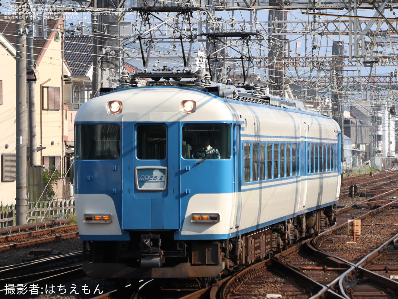 【近鉄】15200系PN08 五位堂検修車庫から回送の拡大写真