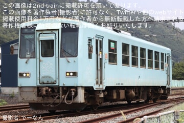 【JR西】キハ120-202が後藤総合車両所本所へ入場回送