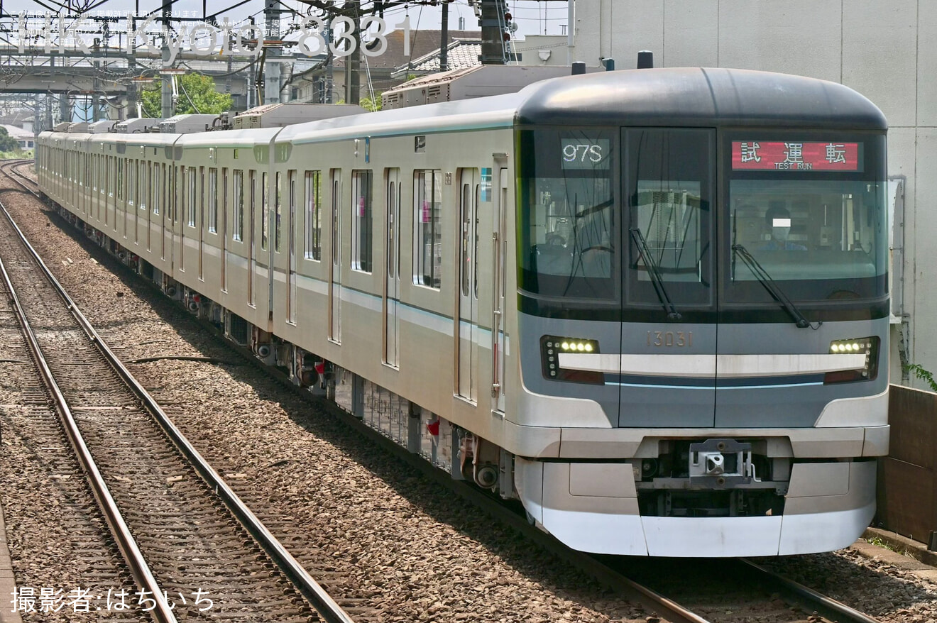 【メトロ】13000系13131F鷺沼工場出場試運転(202607)の拡大写真