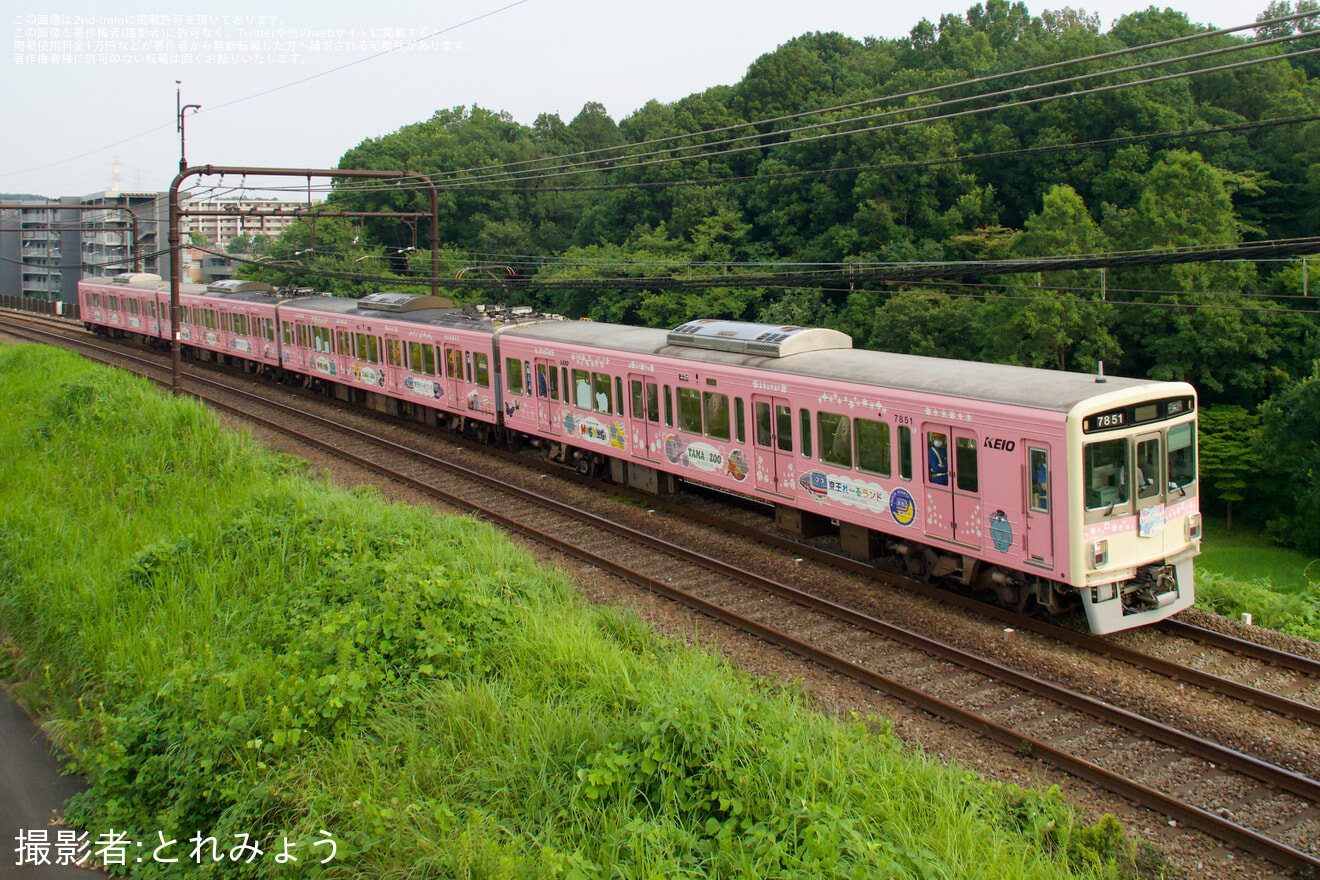 【京王】7000系7801F試運転の拡大写真