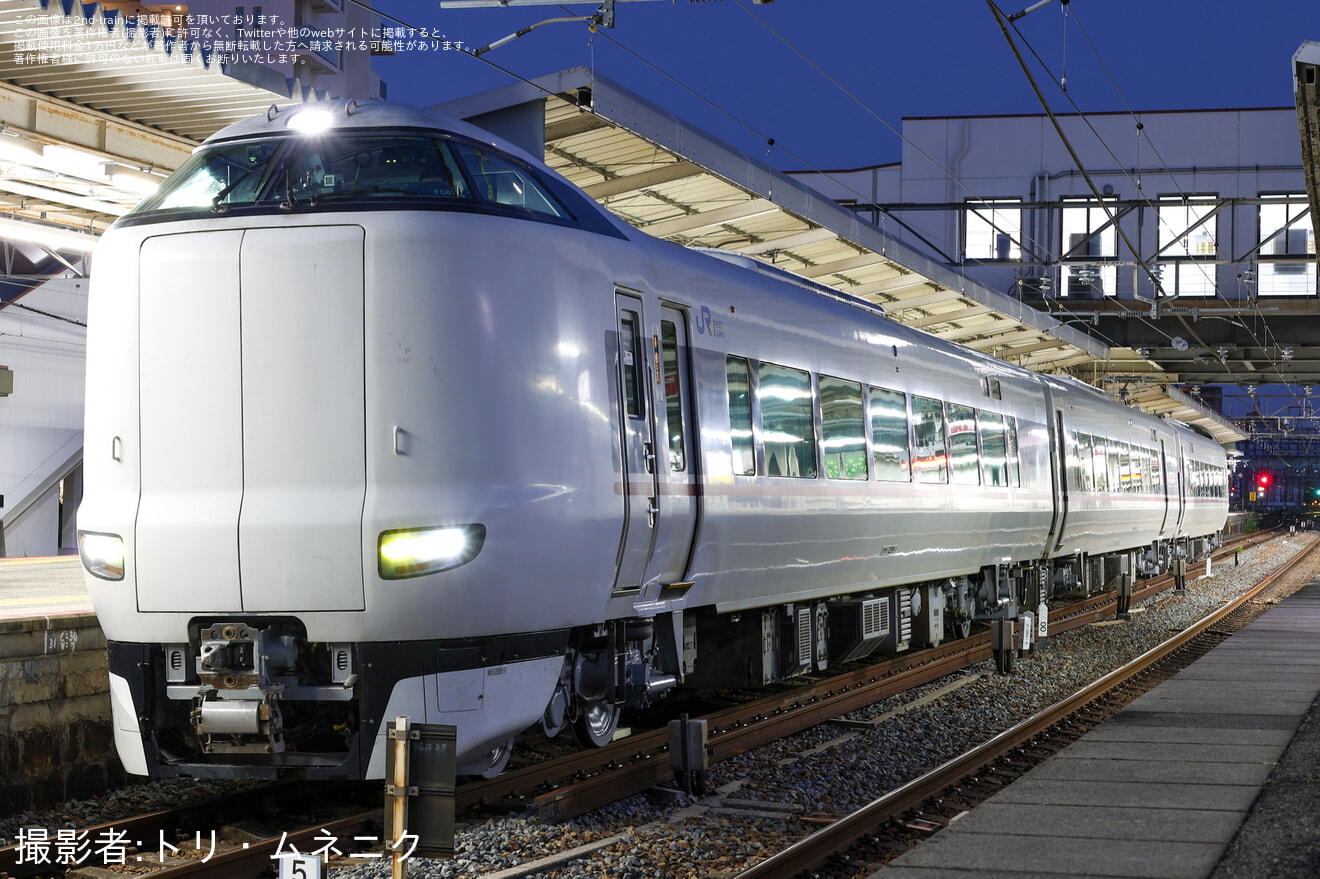 【JR西】287系FC01編成 吹田総合車両所本所出場回送の拡大写真