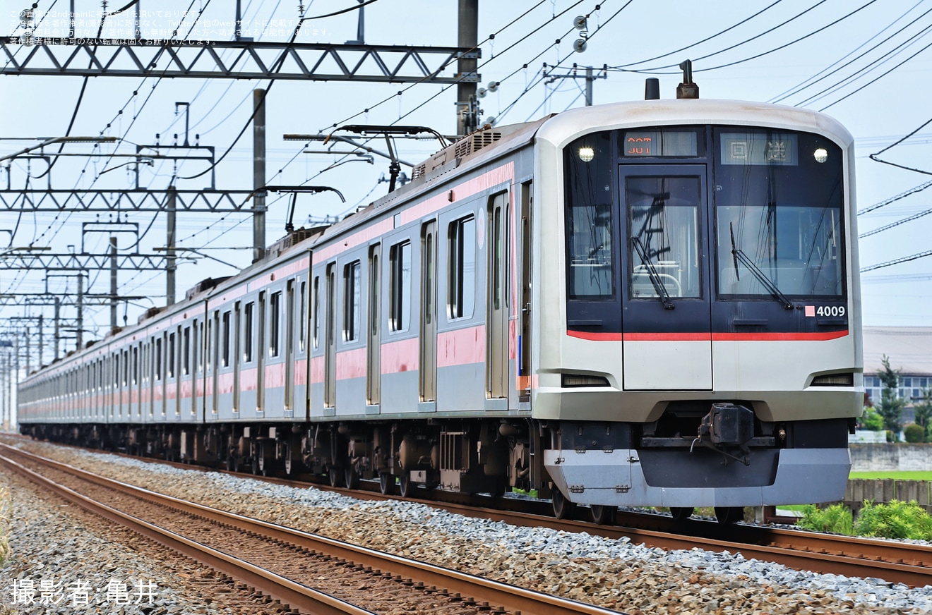 【東急】5050系4109Fが車両故障後に元住吉検車区へ返却回送の拡大写真