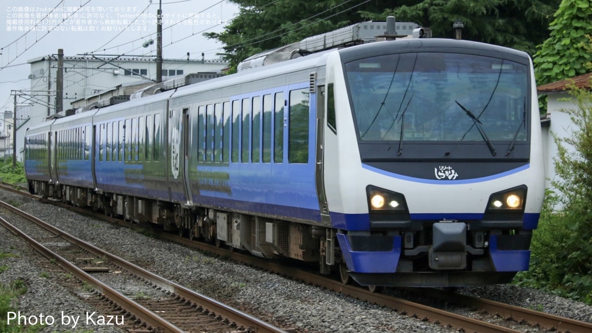 JR東】HB-E300系「リゾートしらかみ青池編成」が郡山へ回送 |2nd-train