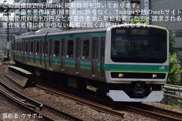 【JR東】E231系マト134編成東京総合車両ベース出場回送