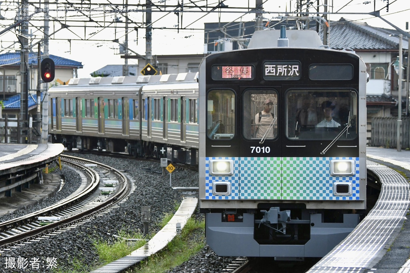 【西武】7000系7110Fが営業運転を開始、4本目の7000系にの拡大写真