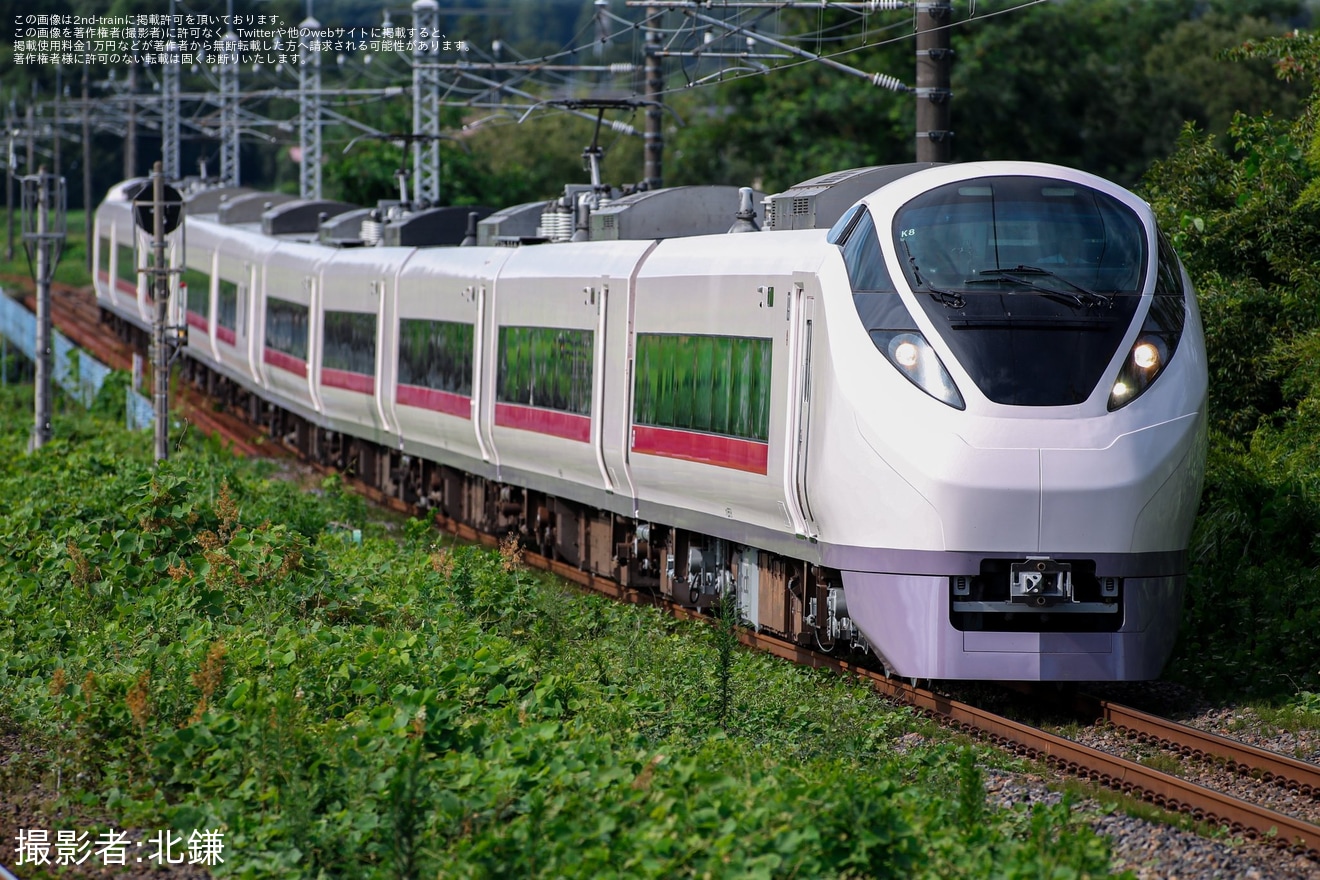 【JR東】E657系K2編成が10号車を交換して郡山総合車両ベース出場の拡大写真